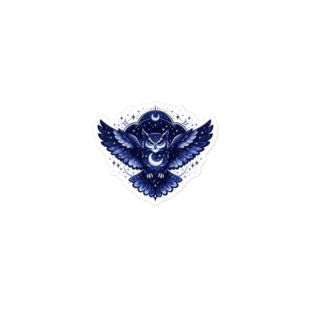 Night Owl - Die Cut Sticker