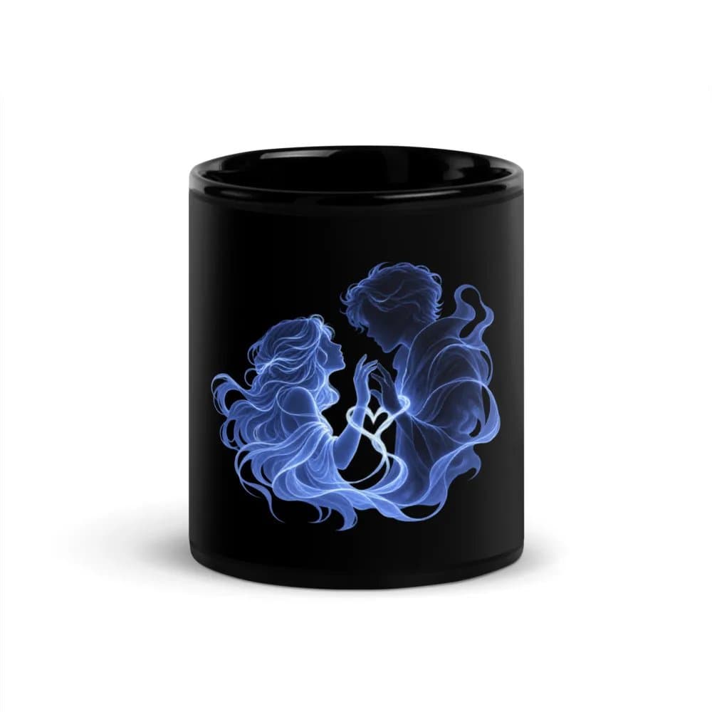 Dream Lovers - Black Glossy Mug